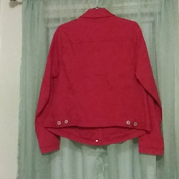 Torrid red denim jacket - Picture 3 of 3
